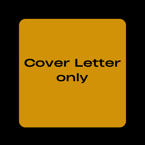 Cover Letter only